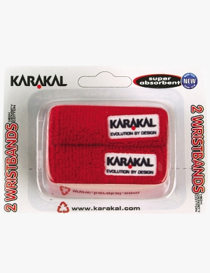 Karakal Wristbands 2pk - Red